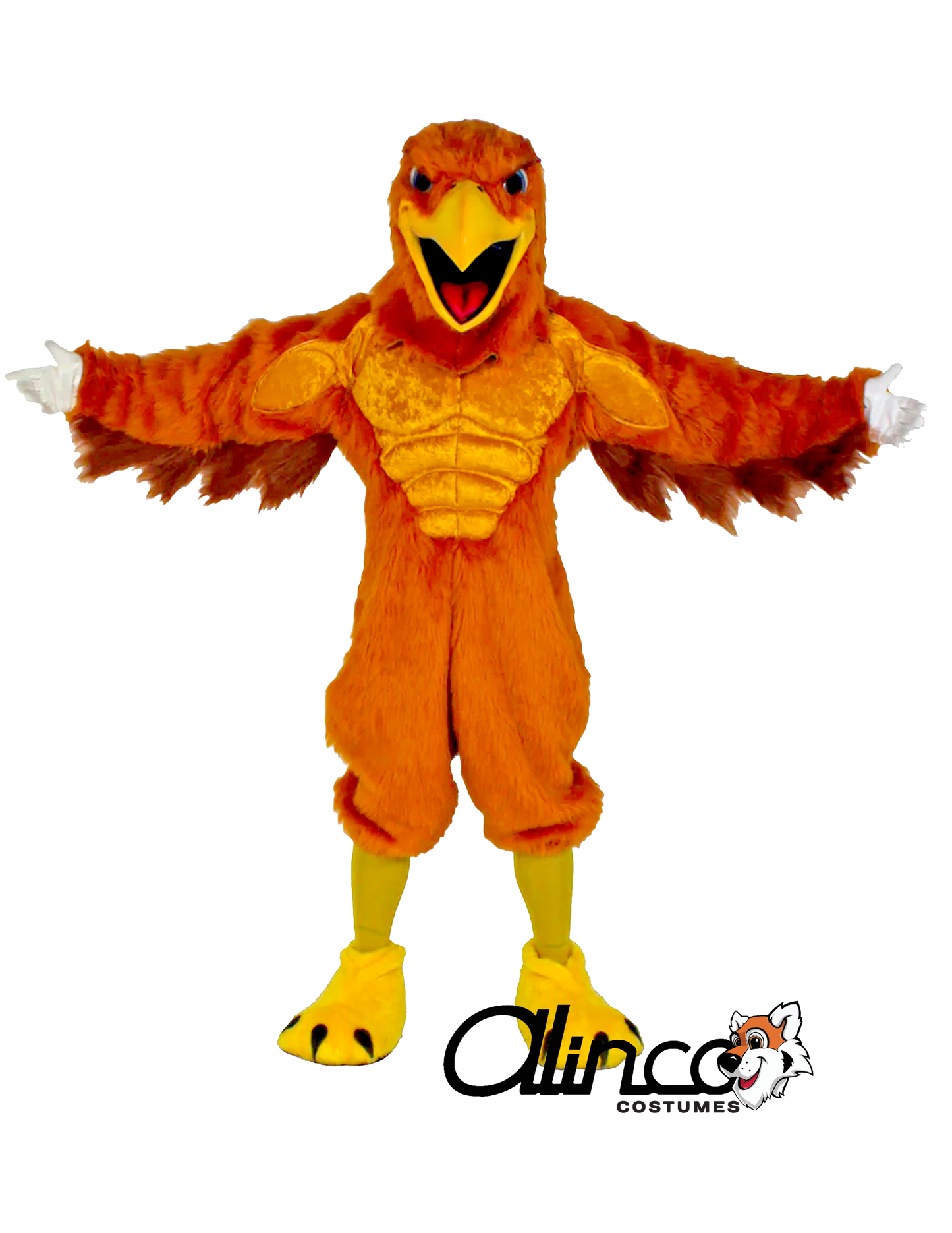 Mighty Golden Eagle Mascot Costume - SKU 671