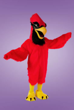 cardinal mascot costume