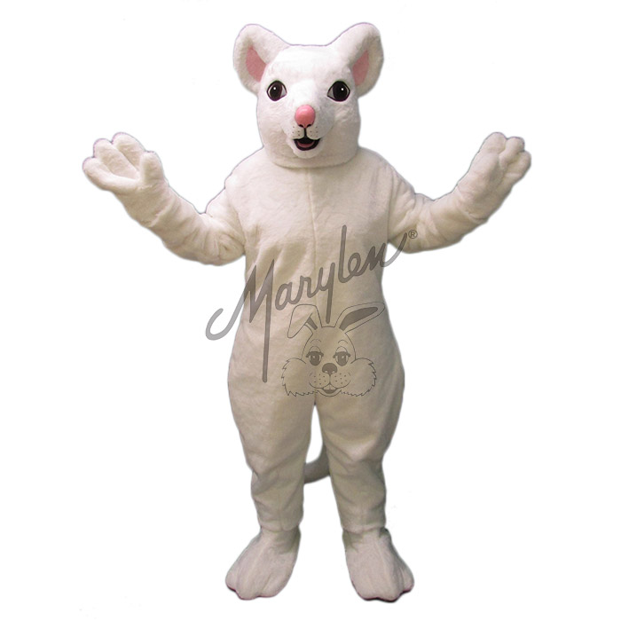 Purchase Blue and pink giant rat mascot with a jacket and a backpack in  Mascots unclassified Color change No change Size L (180-190 Cm) Sketch  before manufacturing (2D) No With the clothes? (